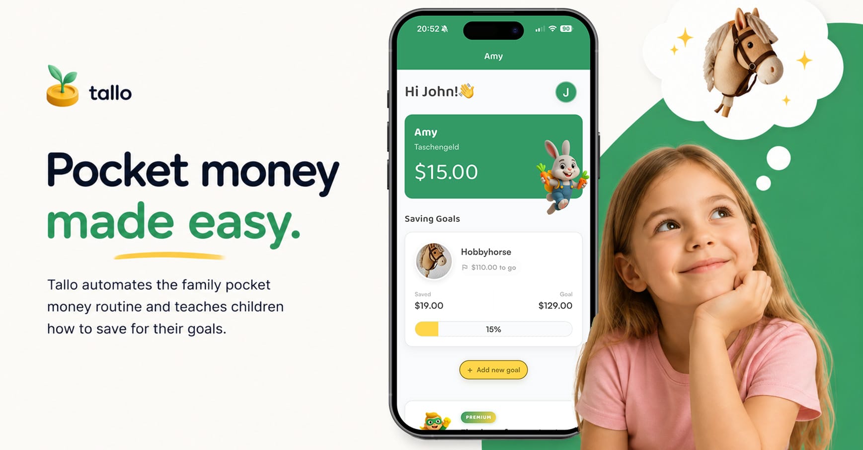 Tallo pocket money app for families